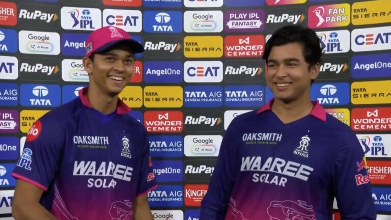 I am not old: Yashasvi Jaiswal’s hilarious answer to Vaibhav Sooryavanshi’s question