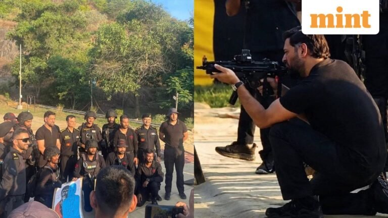 MS Dhoni shows off his fitness, shooting skills as he trains with NSG commandos, Netizens react – Play Video | Today’s news
