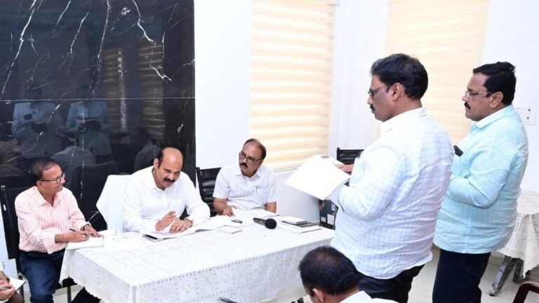 Minister directs officials to speed up construction work in Annamayya district