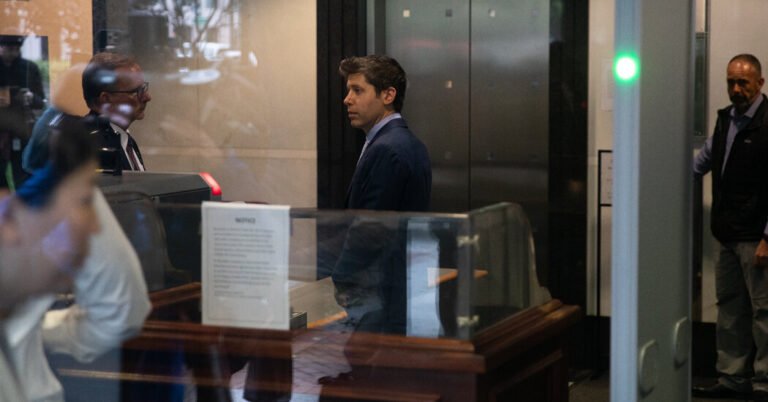 This is Sam Altman’s first time testifying in court.