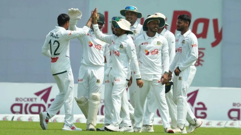 Bangladesh tighten grip in Sylhet Test, Pakistan fight on despite resistance from Babar Azam