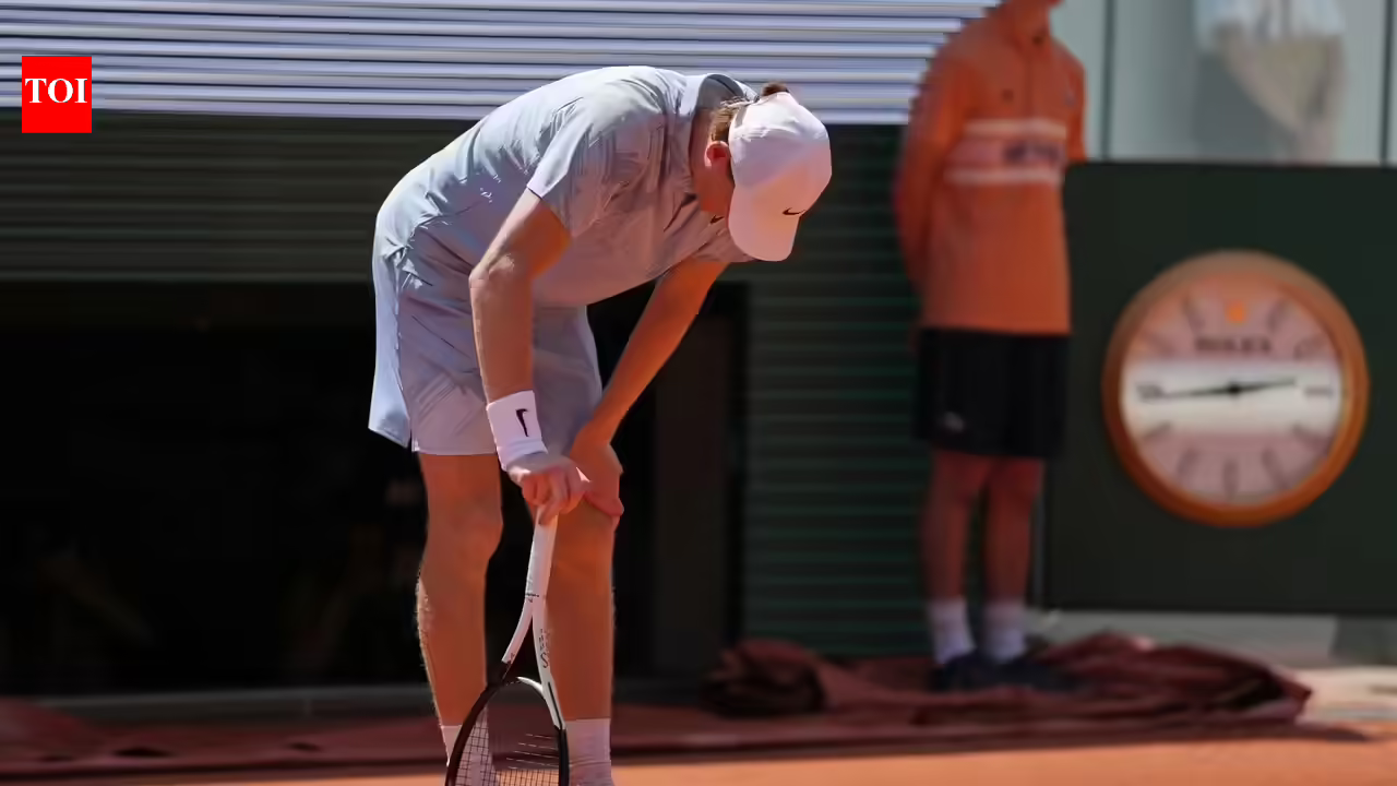 Jannik Sinner collapses in Paris heat to exit French Open in stunning shock second round