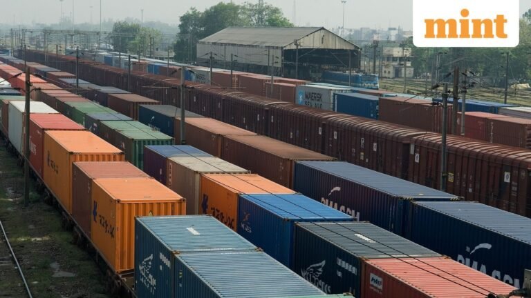 India needs 215 mega freight hubs to transport 45% of goods by rail by 2047: report | Today’s news
