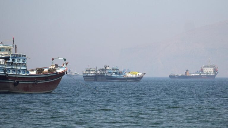 An empty LNG ship from India is heading to the Strait of Hormuz to load at Das Island in the UAE