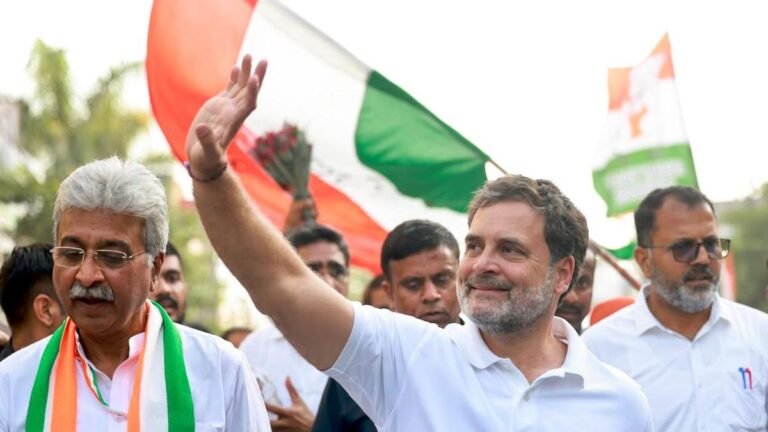 Only the Congress party can defeat the BJP in the battle of ideologies, says Rahul Gandhi
