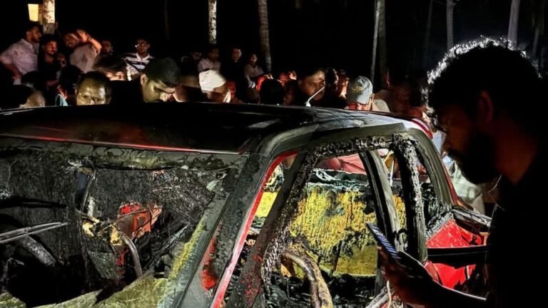 Suspiciousness shrouds the death of a pregnant woman in a car fire in Kozhikode