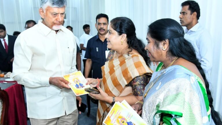 Chief Minister Naidu has invited to Sri Modakondamma festival celebrations in Paderu