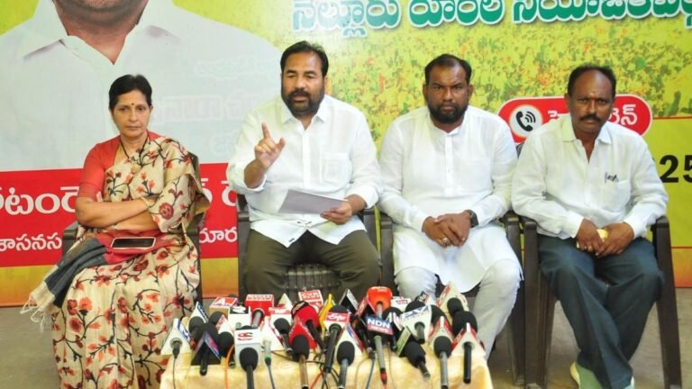 Nellore Rural MLA announces launch of 168 development works worth ₹17 crore on 15 May