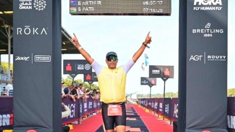 Belagavi Inspector General of Police completes Sydney Ironman