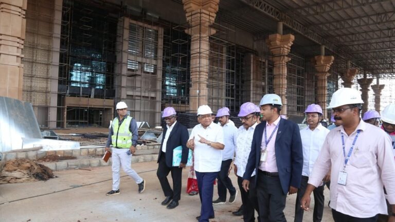 MP to urge the Center to transfer land to IAF for Sambra airport works