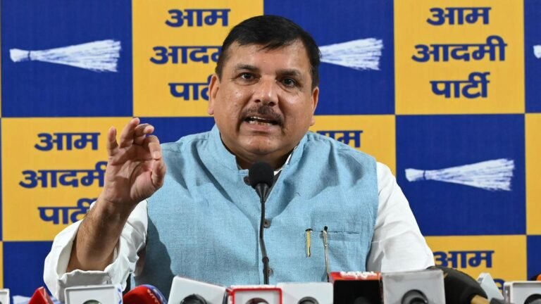 Blasts in Amritsar, Jalandhar, part of BJP’s ‘Mission Punjab’: AAP MP Sanjay Singh