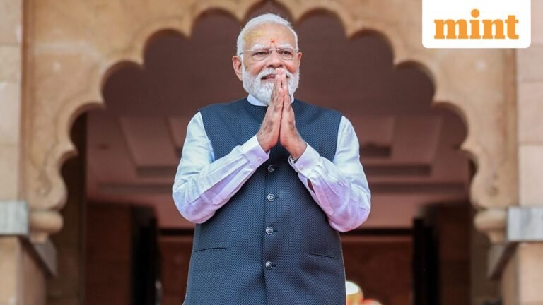 PM Modi visits BJP Delhi HQ to celebrate poll results; likely to appeal to workers | Today’s news
