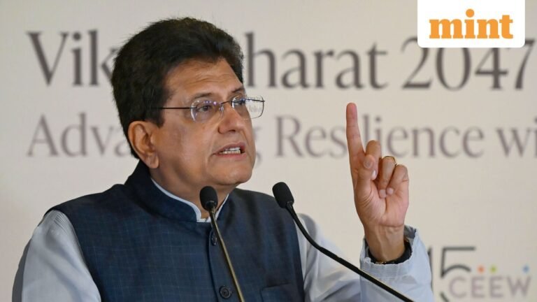 Piyush Goyal urges industry to turn global uncertainty into growth opportunity | Today’s news