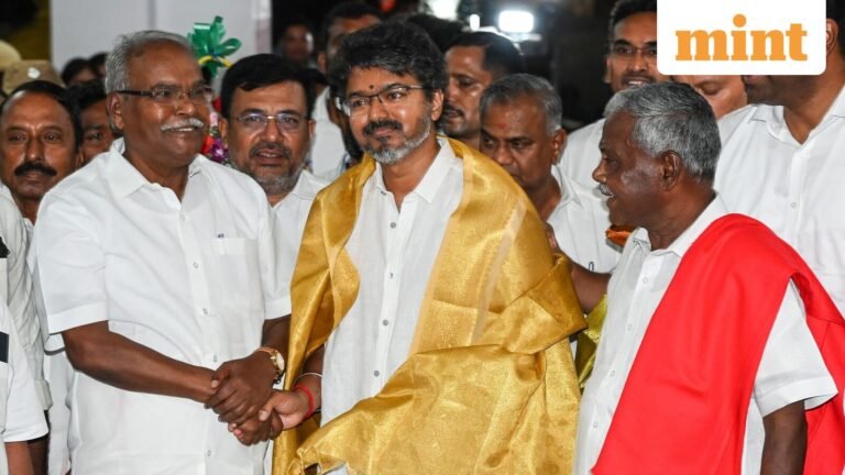 Tamil Nadu swearing in LIVE Update: Vijay likely to take oath as CM today; IUML refuses to support TVK | Today’s news
