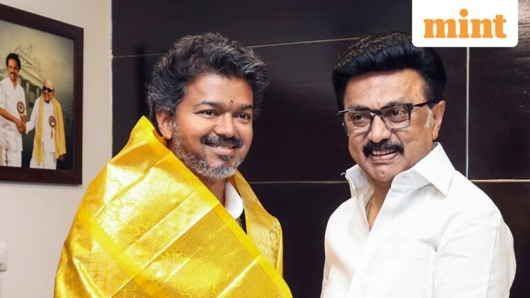 New Tamil Nadu CM Vijay meets MP Stalin and Udhayanidhi ahead of crucial floor test | Today’s news