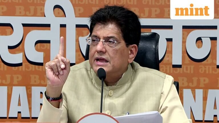Rupee watchdog centre, no restrictions on non-essential imports: Piyush Goyal | Today’s news