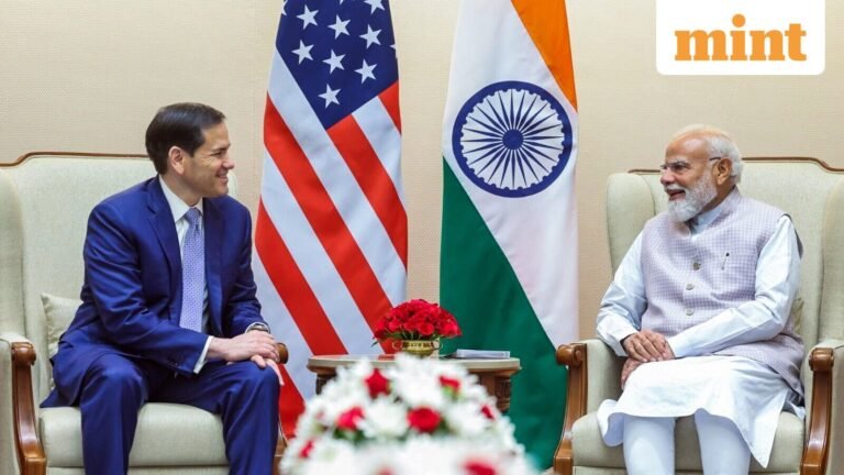 Marco Rubio in India LIVE: US Secretary of State Rubio invites PM Modi to the White House | Today’s news