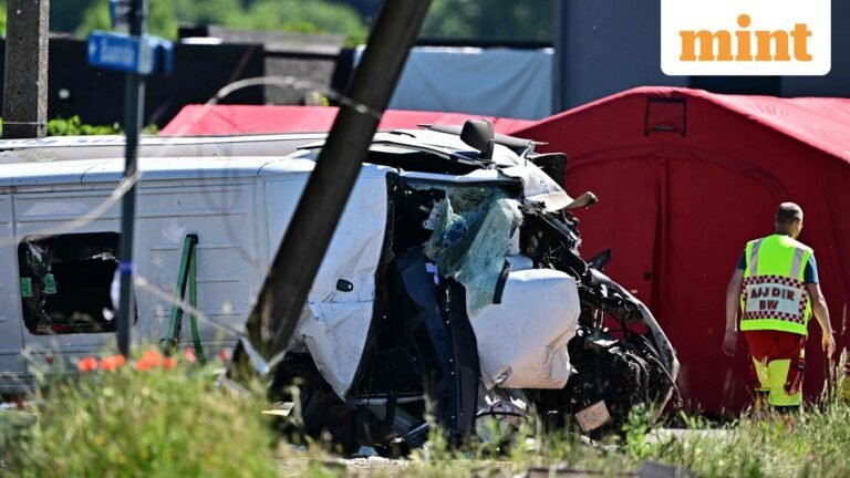 Several dead when train hits school bus in Belgium, minister says — Visuals | Today’s news