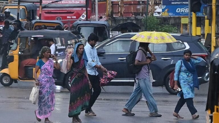 Chennai and neighboring areas will receive light to moderate rains during the weekend