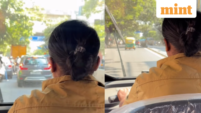 Bengaluru car driver says, ‘Dishes are so good, car drives’; the internet applauds her spirit Today News