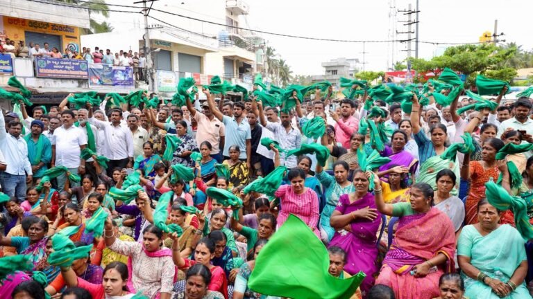 Farmer groups demand withdrawal of Bidadi township project, oppose acquisition of 9,640 acres