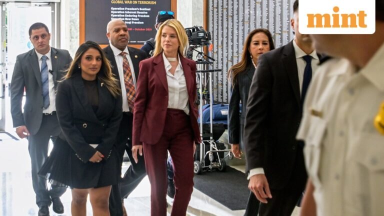 Epstein probe: Pam Bondi refuses to answer questions about Trump involvement, Democrats say | Today’s news