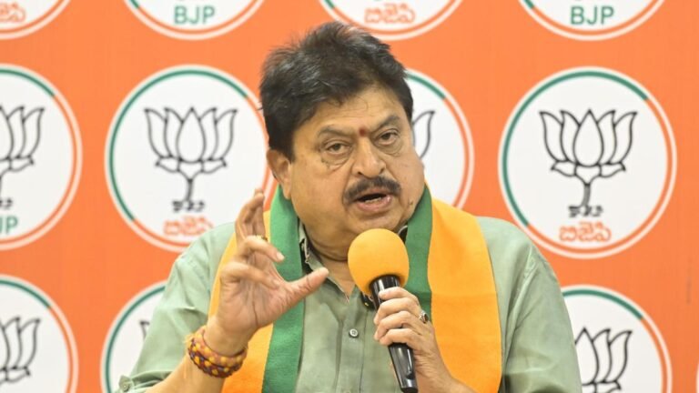 The BJP criticizes the state government. due to delay in Godavari basin projects