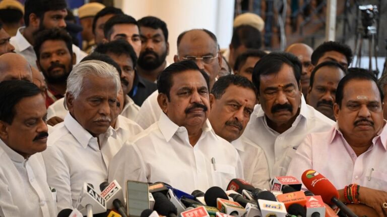 No talks with DMK, says Palaniswami