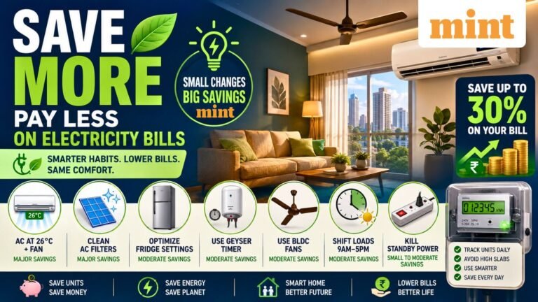 10 Tricks To Save Electricity This Summer In Mumbai I Asked ChatGPT: And AI Suggested Hacks Most People Don’t Know | Today’s news