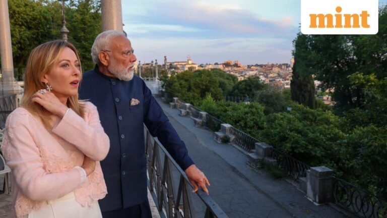 Photos of PM Modi, Giorgio Meloni from the Coliseum go viral; social media explodes with memes | Today’s news