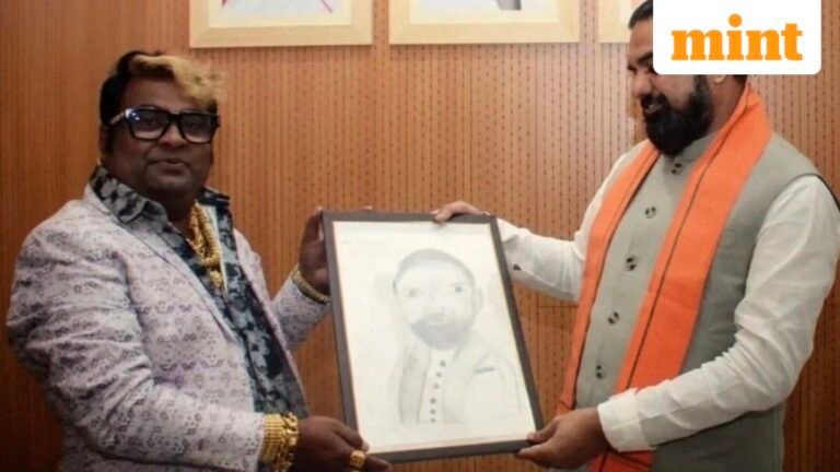 Bihar CM Samrat Choudhary’s portrait sketch gifted by Patna builder sparks meme fest online: ‘Majnu bhai also fails hai’ Today News