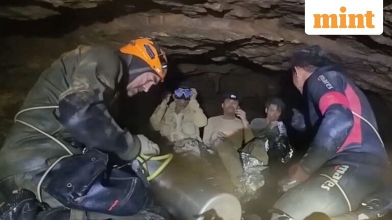 Four more men freed from flooded Laotian cave after 10 days; five so far rescued, two still missing | Today’s news