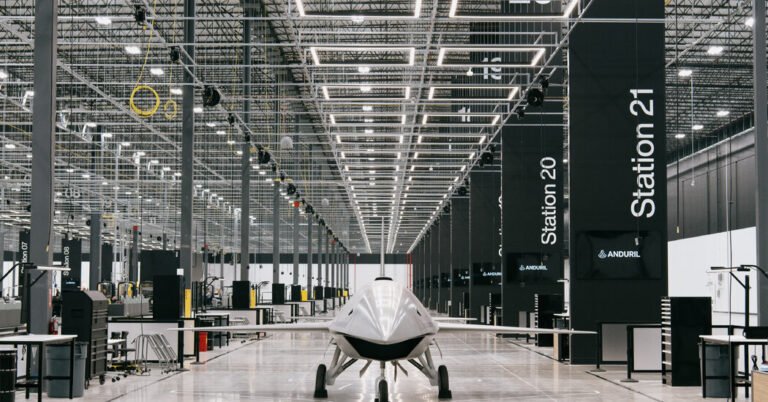 Anduril is raising $5 billion in funding and is valued at $61 billion