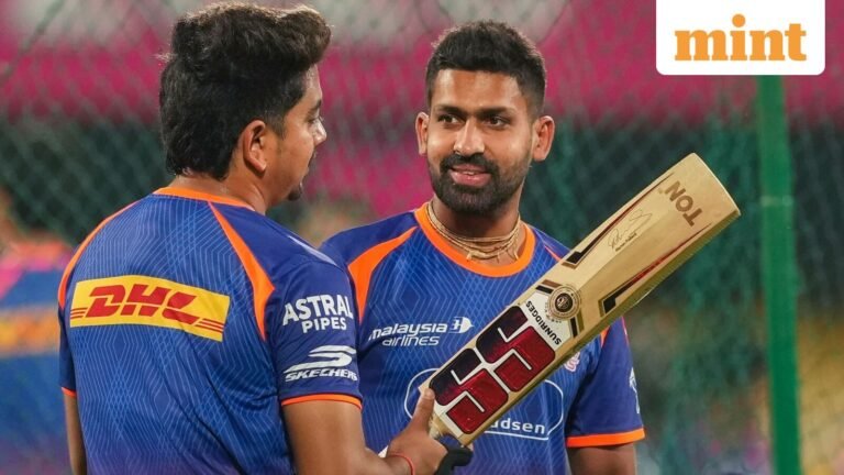 Who is Raghu Sharma? The 33-year-old Punjabi leg spinner makes his IPL debut for Mumbai Indians against Chennai Super Kings | Today’s news