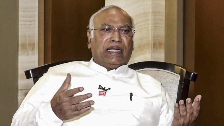 Modi preaches austerity while denying dignity to the poor and indulges in self-promotion: Kharge