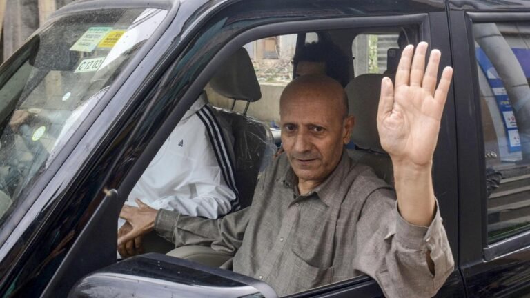 On interim bail, MP engineer Rashid meets his ailing father in Srinagar