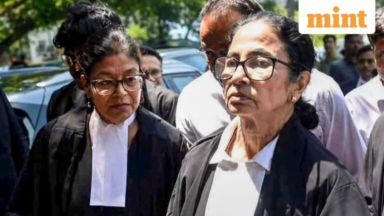 Mamata Banerjee appears before Calcutta HC dressed in legal attire to argue in Bengal post-poll violence case | Today’s news