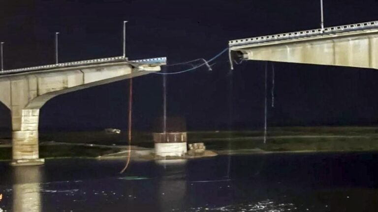 Part of Ganga bridge collapses in Bihar’s Bhagalpur, no casualties