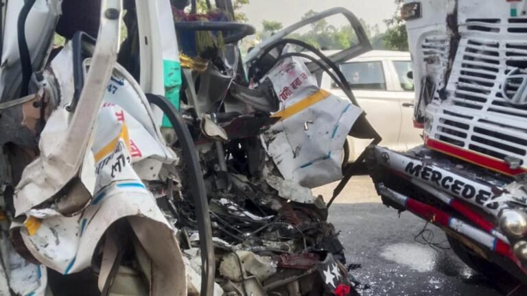 10 killed in van-truck collision accident in Lakhimpur Kheri
