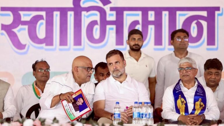 Modi, Shah are traitors who are attacking the constitution, says Rahul at a meeting in Rae Bareli