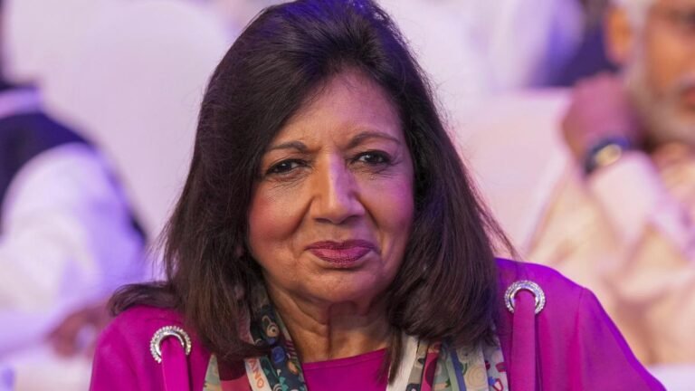 Kiran Mazumdar names her niece Claire as her successor