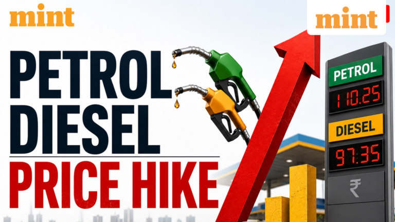 Petrol and Diesel Prices LIVE Update: Fuel prices rise again by 90 paise/litre; second increase in less than a week | Today’s news