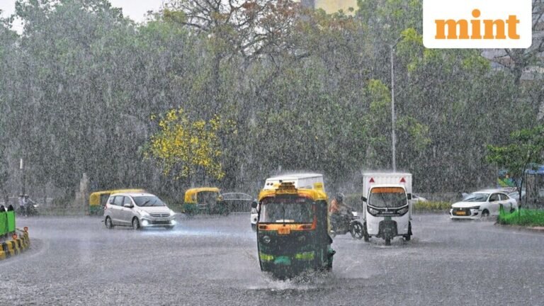 Delhi Weather Today: Rain, lightning and wind likely up to 60 kmph on Sunday, says IMD | Today’s news