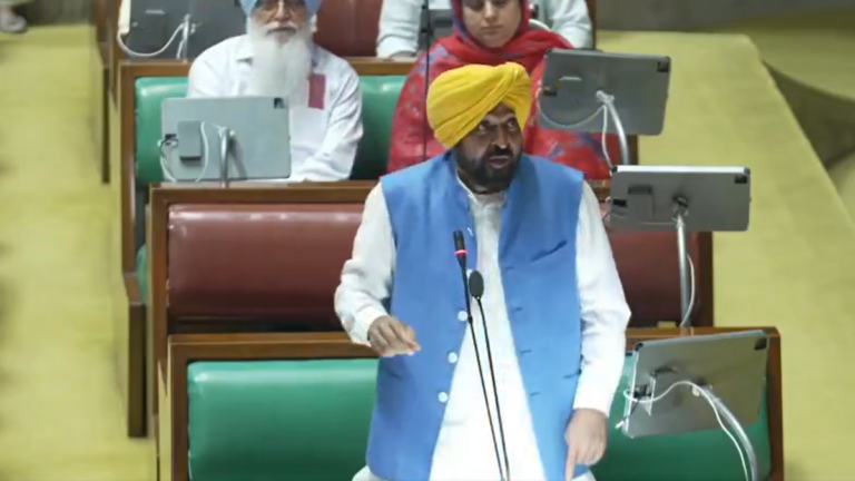 High drama in the Punjab Assembly; Congress, Akali Dal claims that CM Mann was drunk during the House proceedings