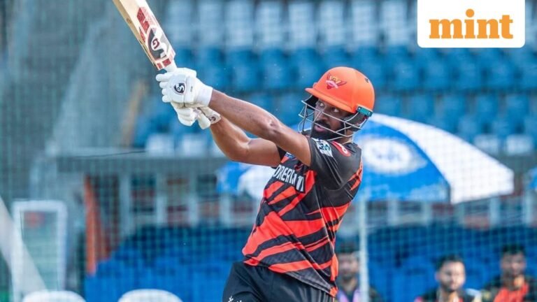 Who is Smaran Ravichandran? Karnataka batter replaces Nitish Kumar Reddy to make IPL debut during SRH vs KKR | Today’s news