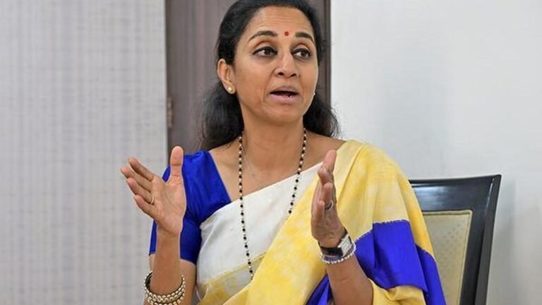 “Horrible experience,” says Supriya Sule after her car was hit by another vehicle on the highway