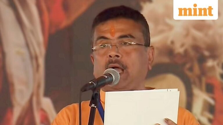 Suvendu Adhikari sworn in as Bengal’s first BJP CM, Dilip Ghosh, Agnimitra Paul and others as ministers – See full list | Today’s news