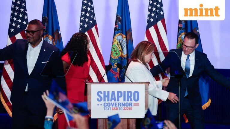 US election results LIVE: Shapiro-backed Democrats win House primaries in Pennsylvania swing districts | Today’s news