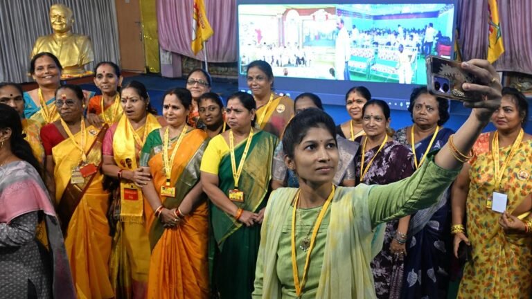TDP uses technology in organizing hybrid Mahanadu