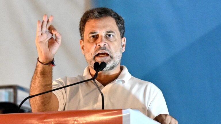 ‘Election Act’, says Rahul Gandhi on commercial LPG price hike; Kharge criticizes “anti-labour” government